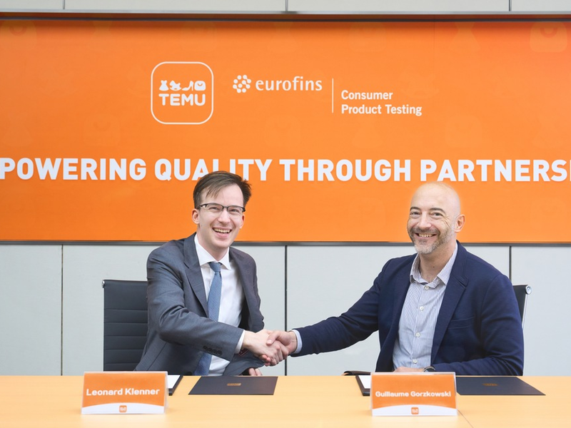 Temu stärkt Qualitätsanforderungen durch eine Partnerschaft mit Eurofins Consumer Products Testing - Foto: presseportal.de