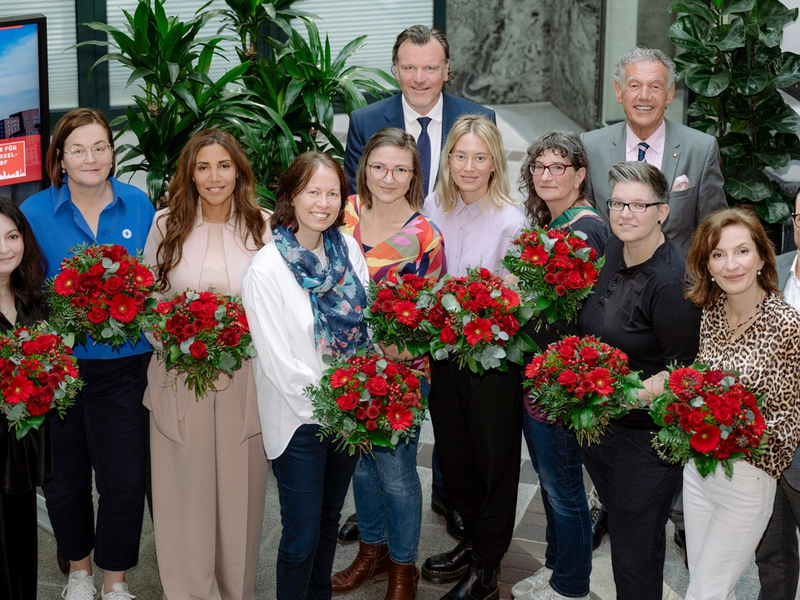 Soziales Engagement / Klüh-Aktion Wir für Düsseldorf begünstigt Jugend- und Suchtpräventionsprojekte - Foto: presseportal.de
