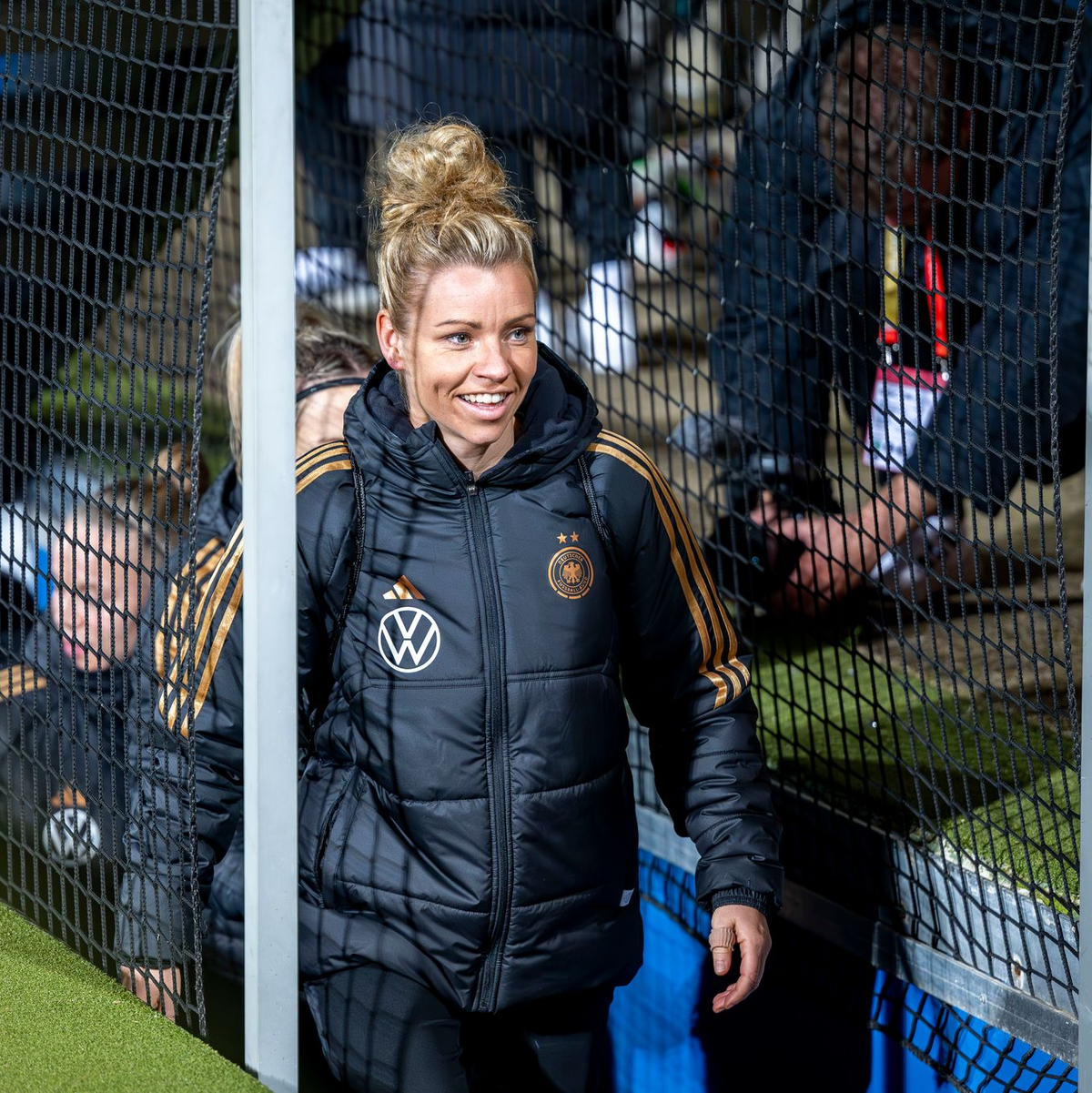 Sammelt mächtig Pluspunkte bei den DFB-Frauen: Linda Dallmann. - Foto: David Inderlied/dpa