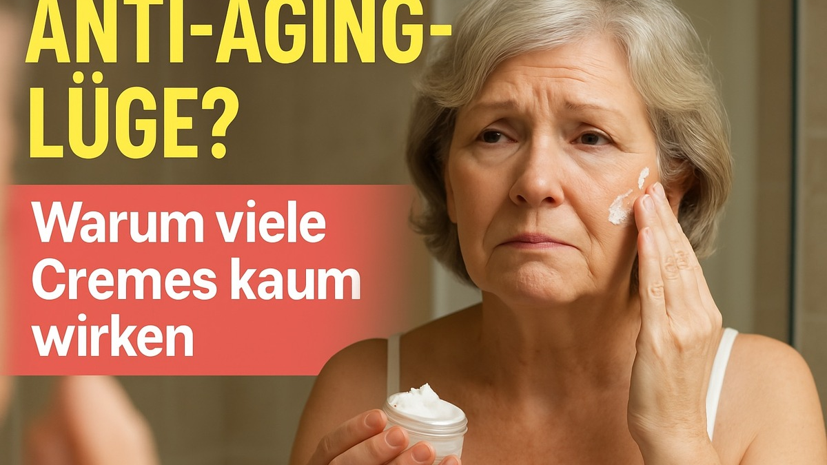 Anti-Aging-Lüge? Warum viele Cremes kaum wirken - Foto: presseportal.de