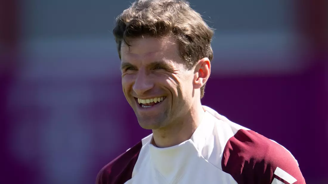 Seine Abschiedstournee beim FC Bayern beginnt: Thomas Müller. - Bild: Sven Hoppe/dpa