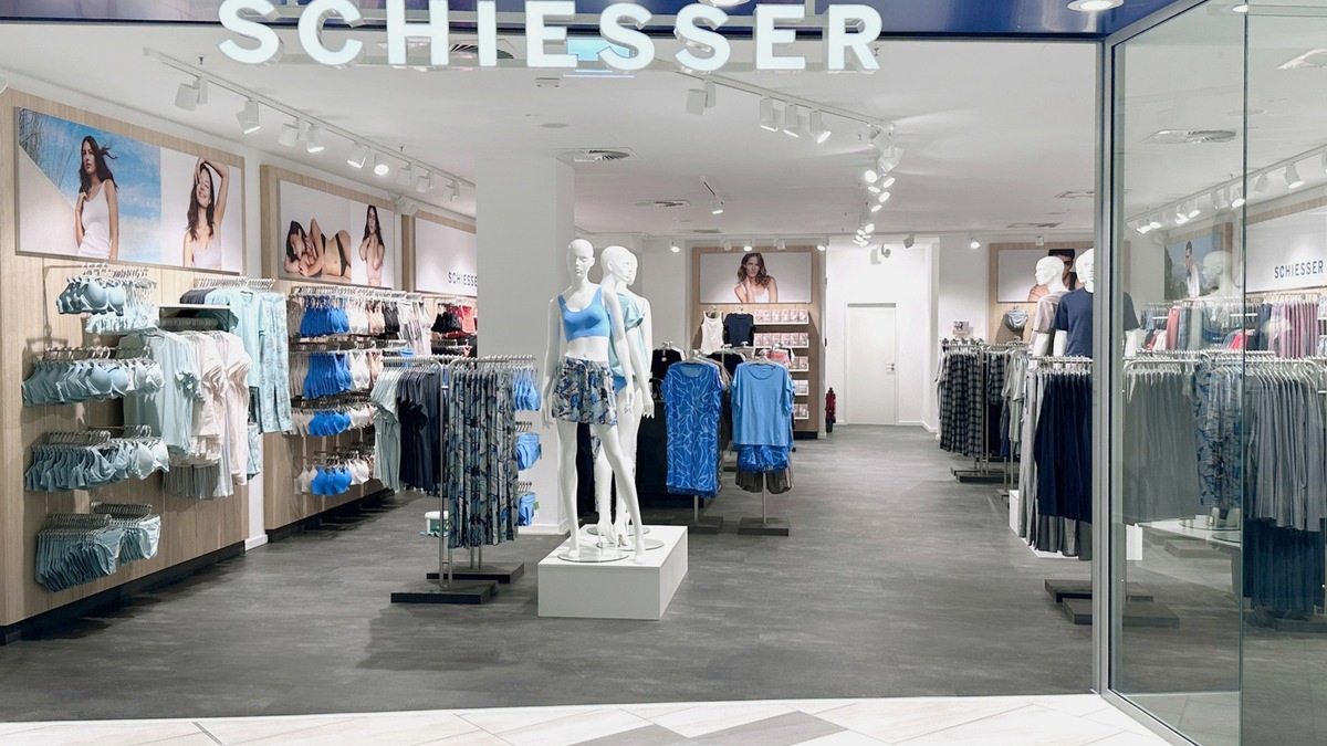SCHIESSER - neuer Store im Löhr Center Koblenz / Wäschekultur auf 127 Quadratmetern – seit 3. April 2025 geöffnet - Foto: presseportal.de