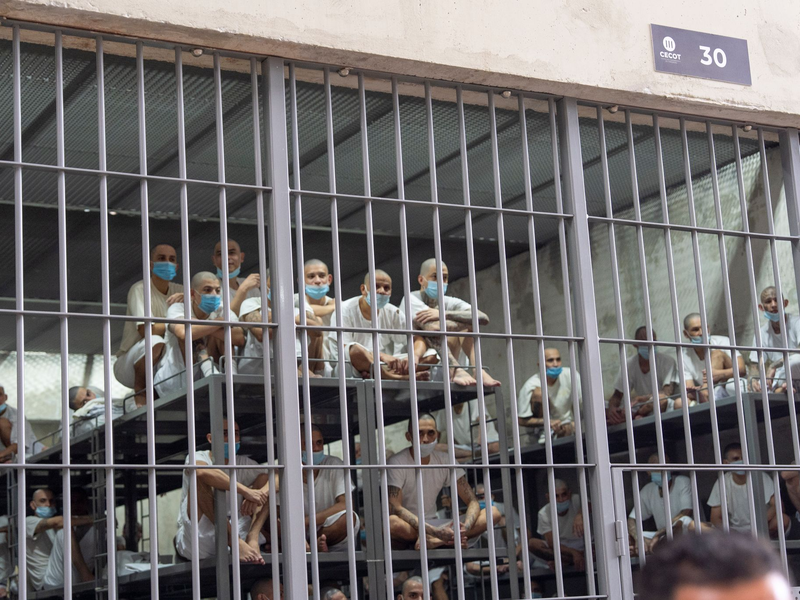 Trumps Regierung hat zahlreiche mutmaßliche Gangmitglieder nach El Salvador abgeschoben. (Archivbild) - Foto: Alex Brandon/AP/dpa