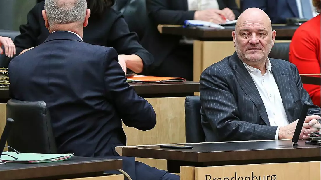 Robert Crumbach und Dietmar Woidke (Archiv) - Bild: über dts Nachrichtenagentur