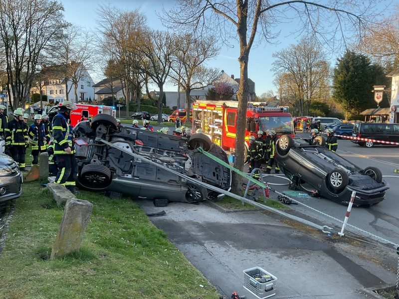 FW-DO: PKW-Unfall mit zwei verletzten Personen - Foto: presseportal.de