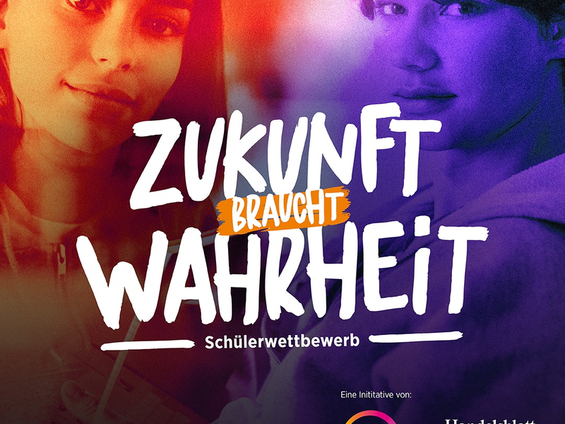 Aktion Zukunft braucht Wahrheit an Schulen: Starke Ideen in Recherchewettbewerb prämiert - Foto: presseportal.de