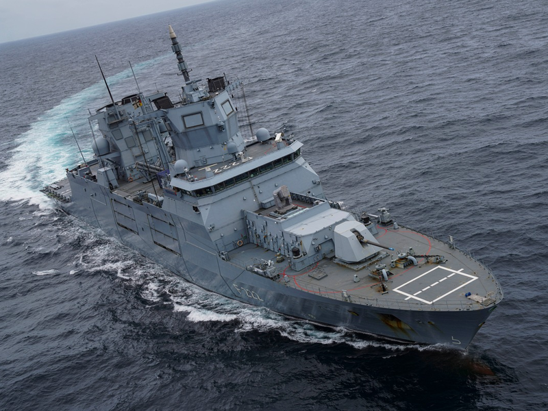 Rückkehr in den Heimathafen nach mehr als 17 Monaten - Foto: presseportal.de