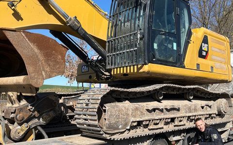 POL-NB: Überladenen Anhänger kontrolliert - Foto: presseportal.de