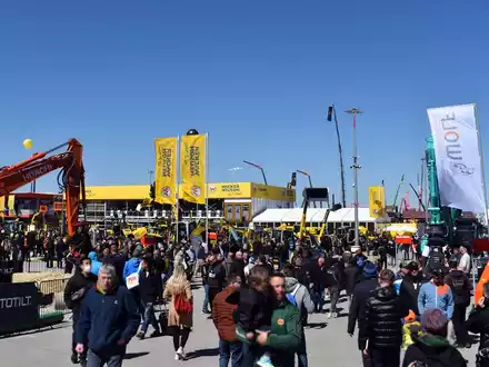 Messe.TV zeigt führende Baumaschinen Hersteller auf der bauma 2025 - Foto: presseportal.de