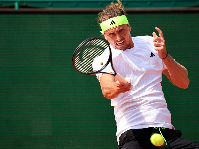 Daniel Altmaier muss sich geschlagen geben. - Foto: Valery Hache/AFP/dpa