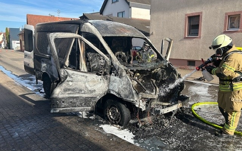 POL-PDLD: Fahrzeugbrand - Foto: presseportal.de