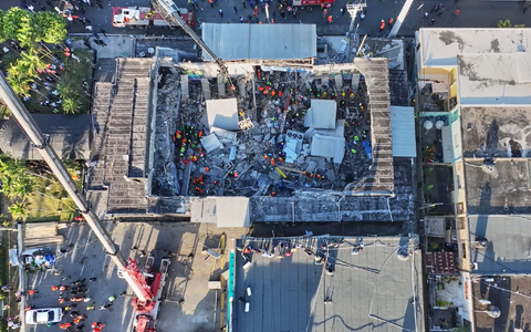 Während eines Merengue-Konzerts stürzte das Dach der Diskothek auf die Feiernden.  - Foto: Uncredited/Noticias SIN via AP/AP/dpa