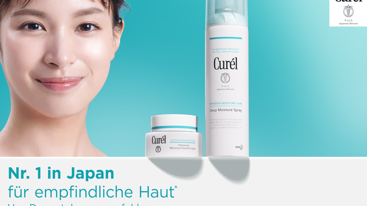 Curél: Japans Nr. 1 Marke für empfindliche Haut* kommt nach Deutschland - Foto: presseportal.de
