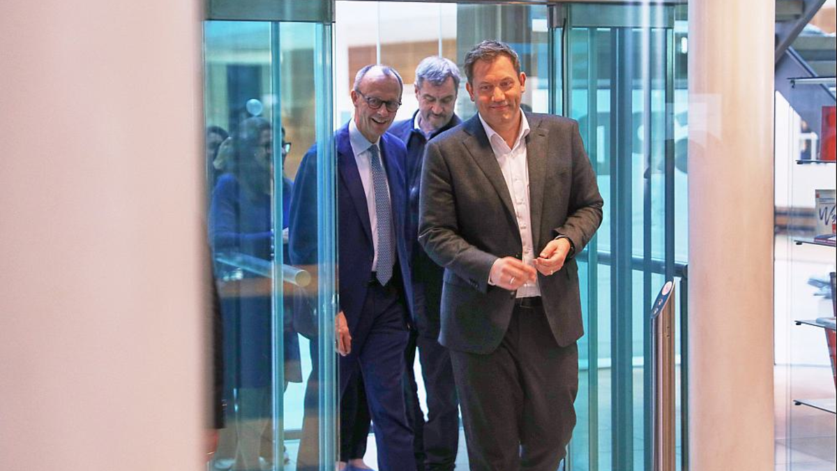 Merz, Söder, Klingbeil (Archiv) - Foto: über dts Nachrichtenagentur