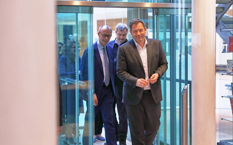 Merz, Söder, Klingbeil (Archiv) - Foto: über dts Nachrichtenagentur