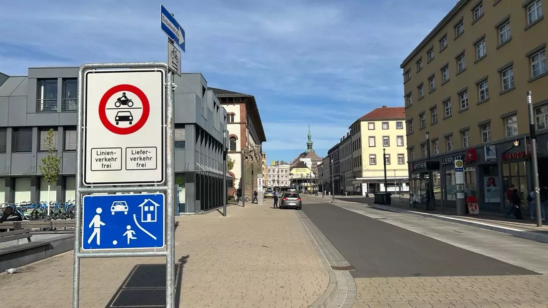 POL-PDKL: Durchfahrtverbot in der Fruchthallstraße wird nicht eingehalten - Bild: presseportal.de