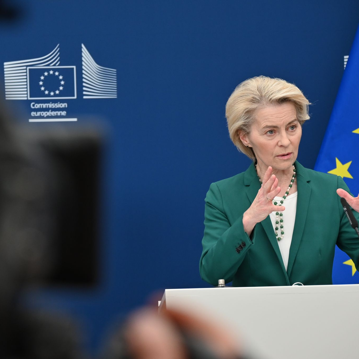Ursula von der Leyen betonte, Europa sei immer bereit für ein gutes Abkommen. (Archivbild) - Foto: Anna Ross/dpa
