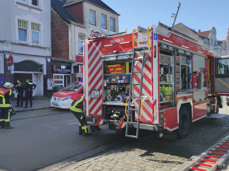 FW Celle: Feuer in Gastronomiebetrieb - Foto: presseportal.de