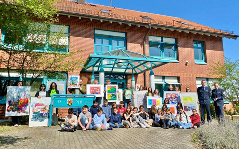 POL-PDLD: Edenkoben - Kunstwerke für die Polizei - Foto: presseportal.de