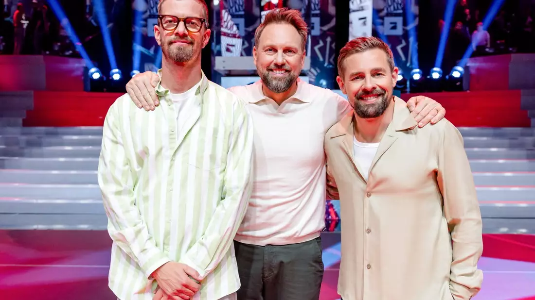Joko Winterscheidt Steven Gätjen Klaas Heufer-Umlauf Joko und Klaas gegen ProSieben - Bild: Joyn/Nadine Rupp, presseportal.de