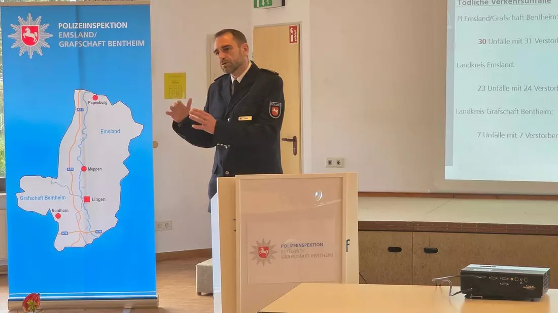 POL-EL: Emsland/Grafschaft Bentheim - Sicherheit im Fokus: Polizeiinspektion Emsland/Grafschaft Bentheim stellt Kriminal- und Verkehrsunfallstatistik 2024 vor - Bild: presseportal.de