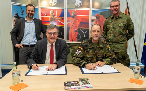 Kooperationsvereinbarung ABC-Abwehr/CBRN-Schutz: / Beitrag zur gesamtstaatlichen Sicherheitsvorsorge - Foto: presseportal.de Kooperationsvereinbarung ABC-Abwehr/CBRN-Schutz: / Beitrag zur gesamtstaatlichen Sicherheitsvorsorge - Foto: presseportal.de