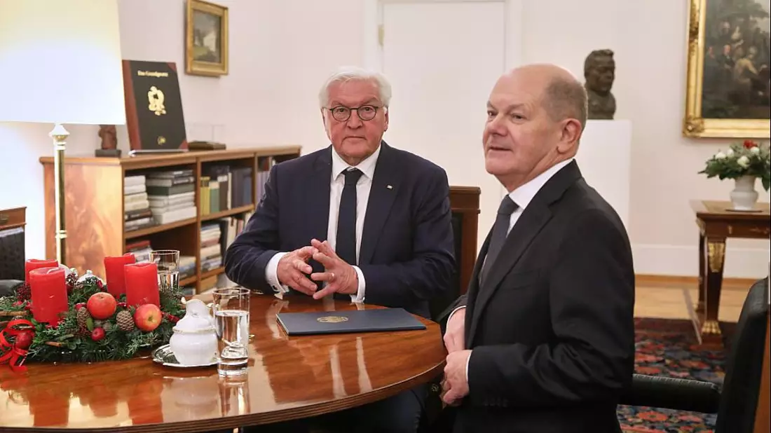 Frank-Walter Steinmeier und Olaf Scholz (Archiv) - Bild: über dts Nachrichtenagentur