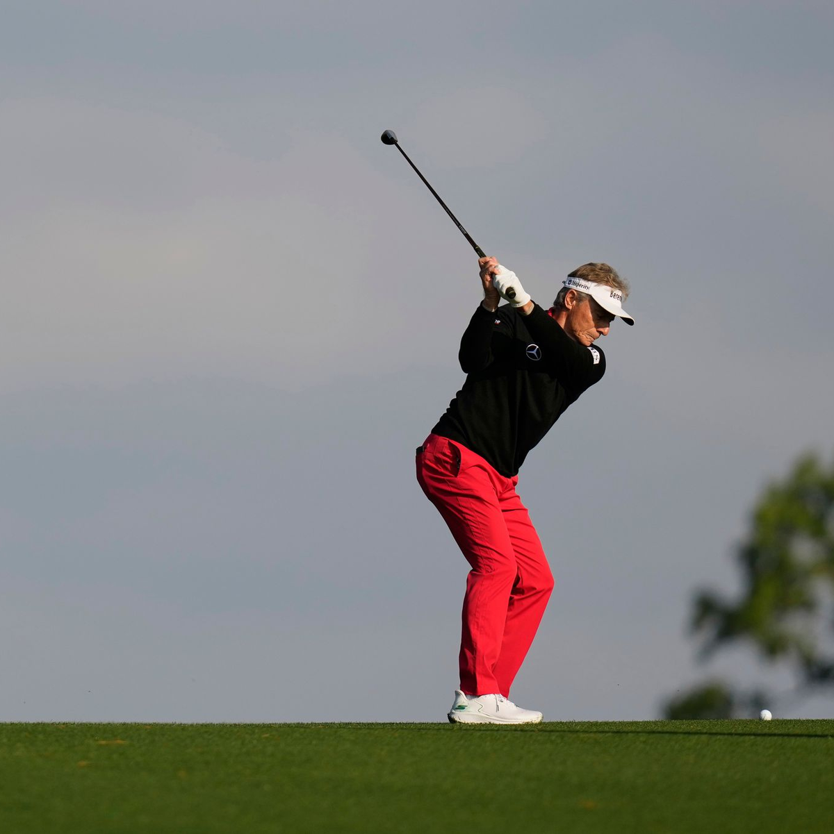 Langer musste seine Auftaktrunde bereits morgens beginnen. - Foto: David J. Phillip/AP/dpa