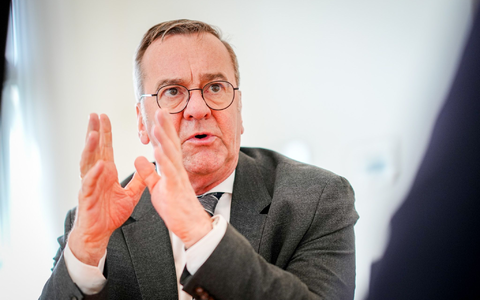 Interview mit Boris Pistorius - Foto: Kay Nietfeld/dpa