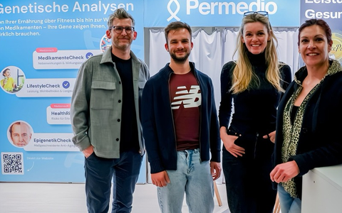 Permedio feiert Premiere auf der FIBO – Experte für Genetik erobert Deutschland! - Foto: presseportal.de Permedio feiert Premiere auf der FIBO – Experte für Genetik erobert Deutschland! - Foto: presseportal.de