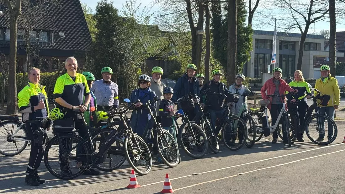 POL-COE: Kreis Coesfeld, Kreisgebiet, Havixbeck / Pedelec-Training der Polizei Coesfeld - Bild: presseportal.de