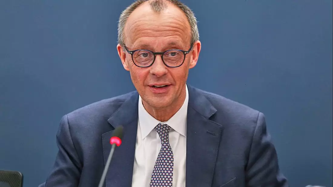 Friedrich Merz am 09.04.2025 - Bild: über dts Nachrichtenagentur