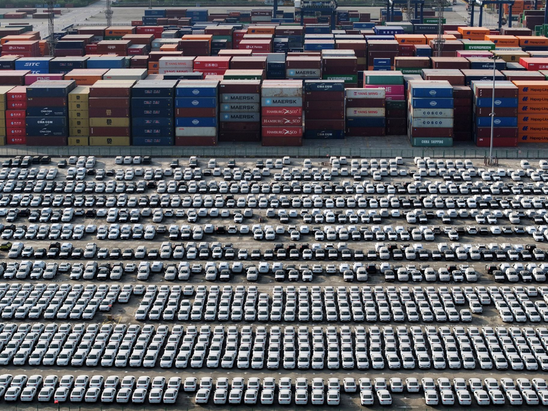 Die klagenden Bundesstaaten halten Trumps Zölle für rechtswidrig. (Archivbild) - Foto: Uncredited/CHINATOPIX/AP/dpa