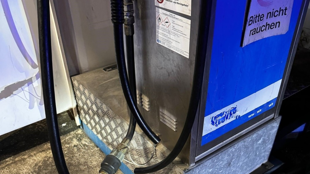 LPI-NDH: Gastankstelle beschädigt - Foto: presseportal.de