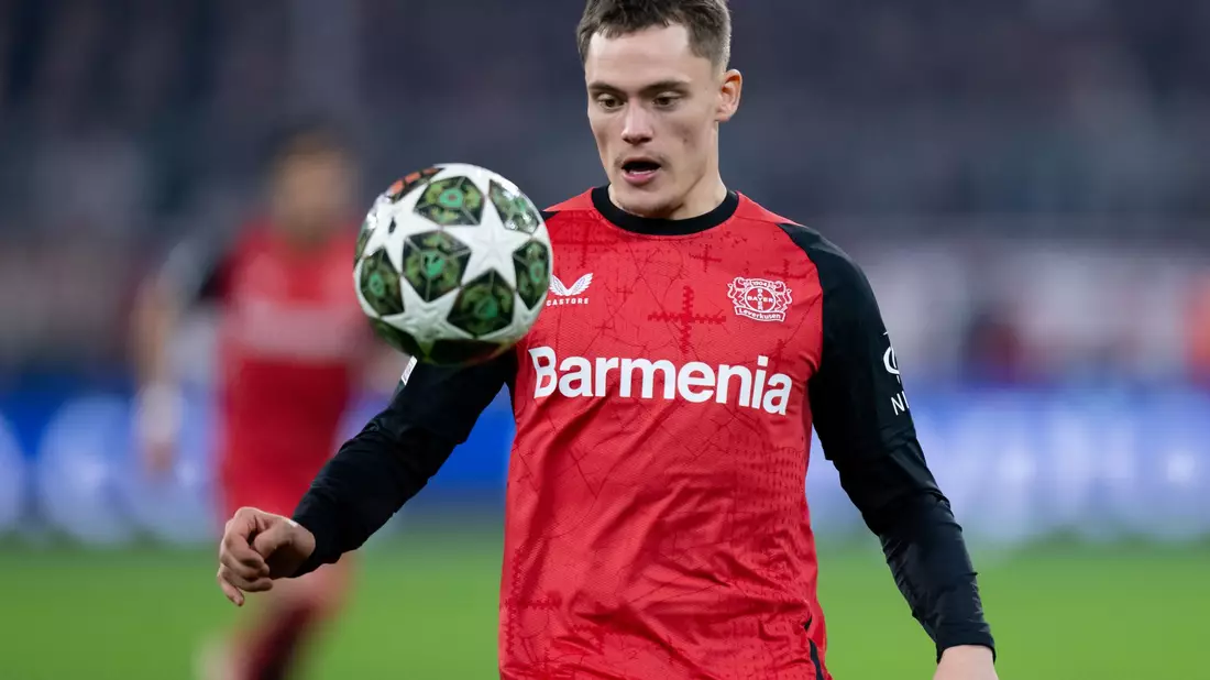 Steht am Wochenende wieder im Kader von Leverkusen: Florian Wirtz. - Bild: Sven Hoppe/dpa