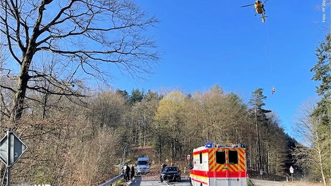 POL-PDKL: Vorfahrt missachtet - Biker verletzt - Bild: presseportal.de