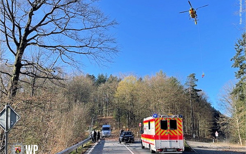 POL-PDKL: Vorfahrt missachtet - Biker verletzt - Foto: presseportal.de