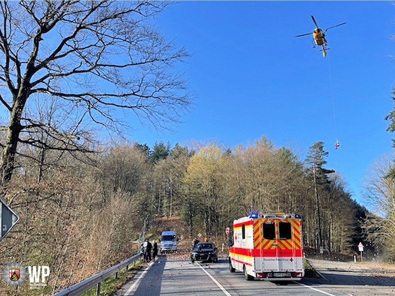 POL-PDKL: Vorfahrt missachtet - Biker verletzt - Foto: presseportal.de