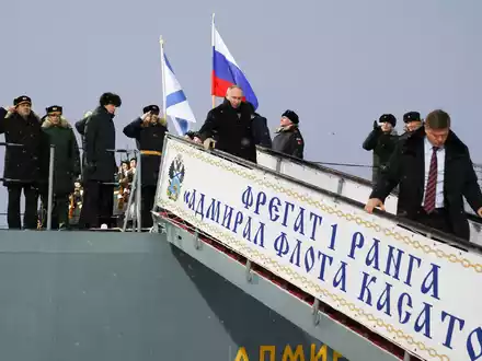 Die Aufrüstung der russischen Flotte lässt sich Kremlchef Putin im nächsten Jahrzehnt rund 87 Milliarden Euro kosten. (Archivbild) - Foto: ---/Pool Sputnik Kremlin/AP/dpa