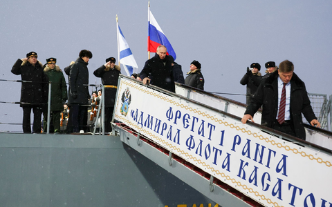 Die Aufrüstung der russischen Flotte lässt sich Kremlchef Putin im nächsten Jahrzehnt rund 87 Milliarden Euro kosten. (Archivbild) - Foto: ---/Pool Sputnik Kremlin/AP/dpa