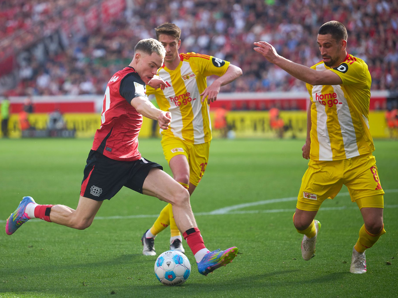 Nach seiner Verletzungspause stand Florian Wirtz wieder im Bayer-Kader.  - Foto: Bernd Thissen/dpa