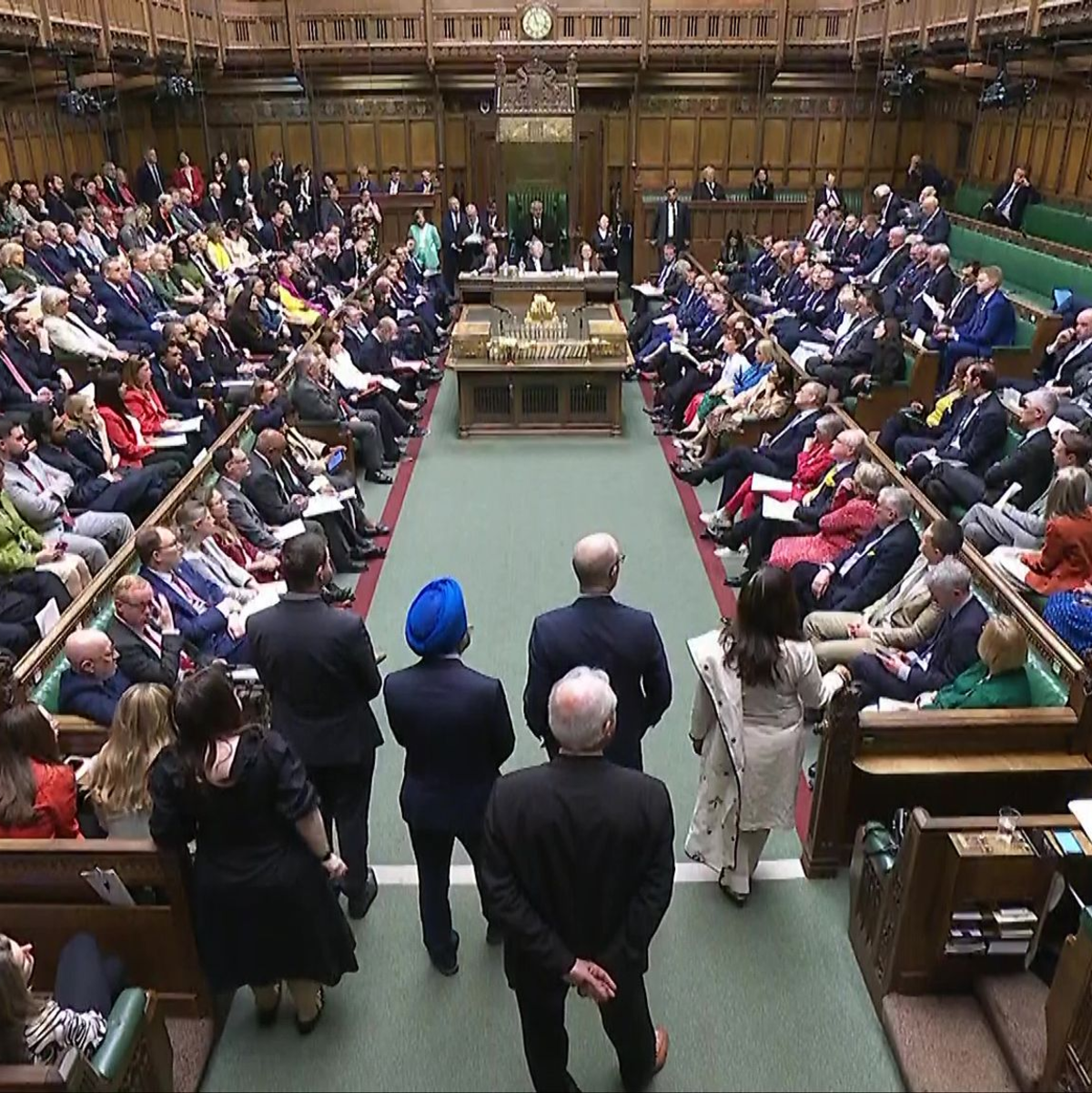 Eigentlich haben die britischen Abgeordneten Osterpause - zur Rettung des Stahlwerks wurde aber eine Sondersitzung angesetzt. - Foto: House Of Commons/Uk Parliament/PA Wire/dpa