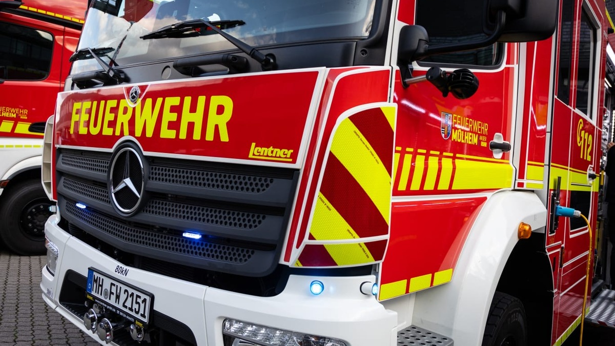 FW-MH: Unfall eines Kradfahrers auf der A40 - Foto: presseportal.de