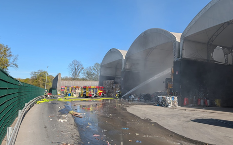 FW-WRN: Brandeinsatz bei der Firma RCS in Werne - Foto: presseportal.de