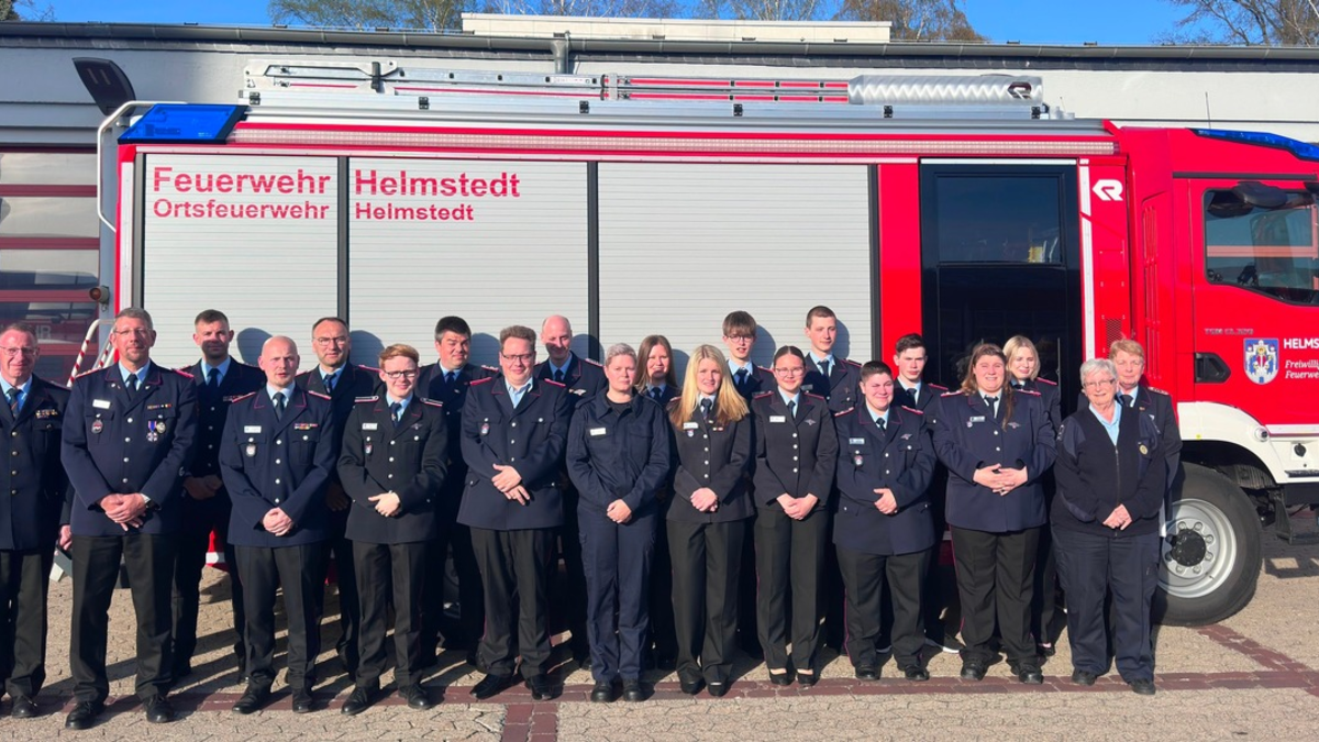 FW Helmstedt: Jahreshauptversammlung 2024 Ortsfeuerwehr Helmstedt - Foto: presseportal.de