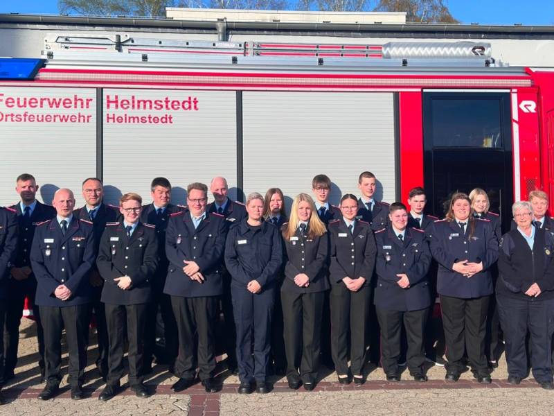 FW Helmstedt: Jahreshauptversammlung 2024 Ortsfeuerwehr Helmstedt - Foto: presseportal.de