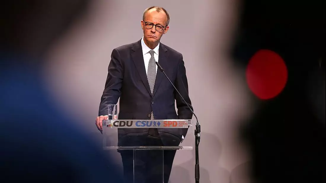 Friedrich Merz am 09.04.2025 - Bild: über dts Nachrichtenagentur