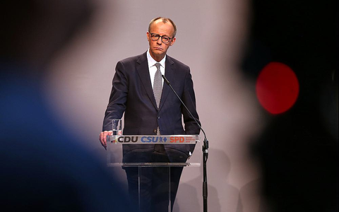 Friedrich Merz am 09.04.2025 - Foto: über dts Nachrichtenagentur