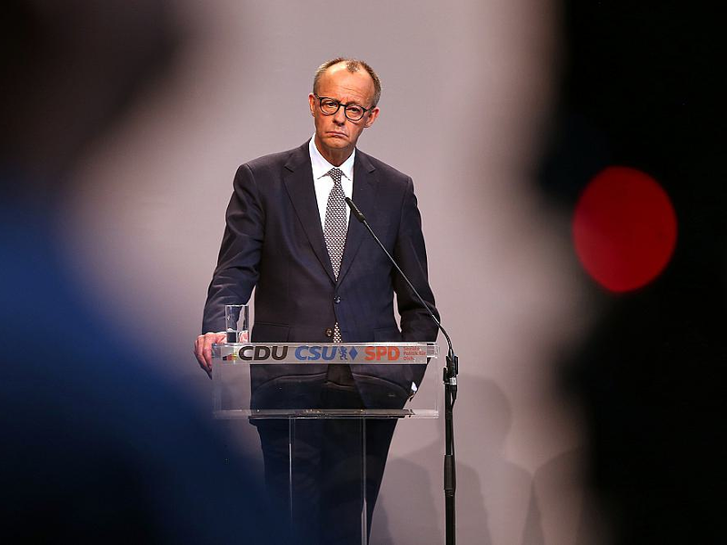 Friedrich Merz am 09.04.2025 - Foto: über dts Nachrichtenagentur