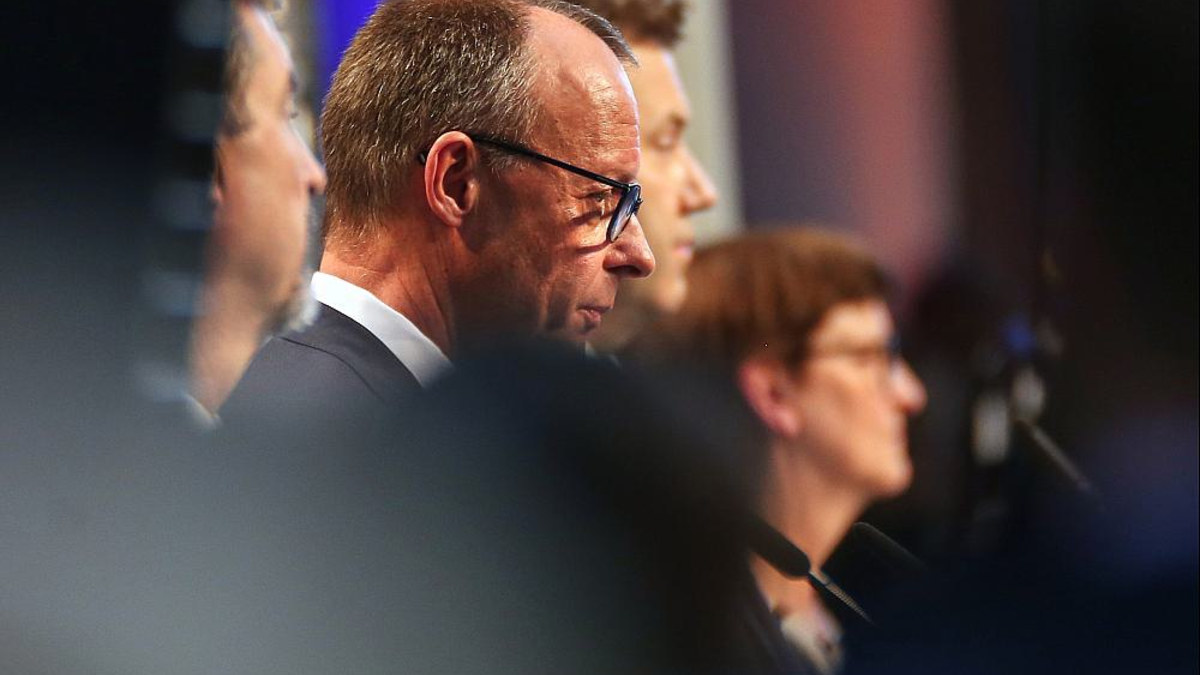 Söder, Merz, Klingbeil, Esken am 09.04.2025 - Foto: über dts Nachrichtenagentur